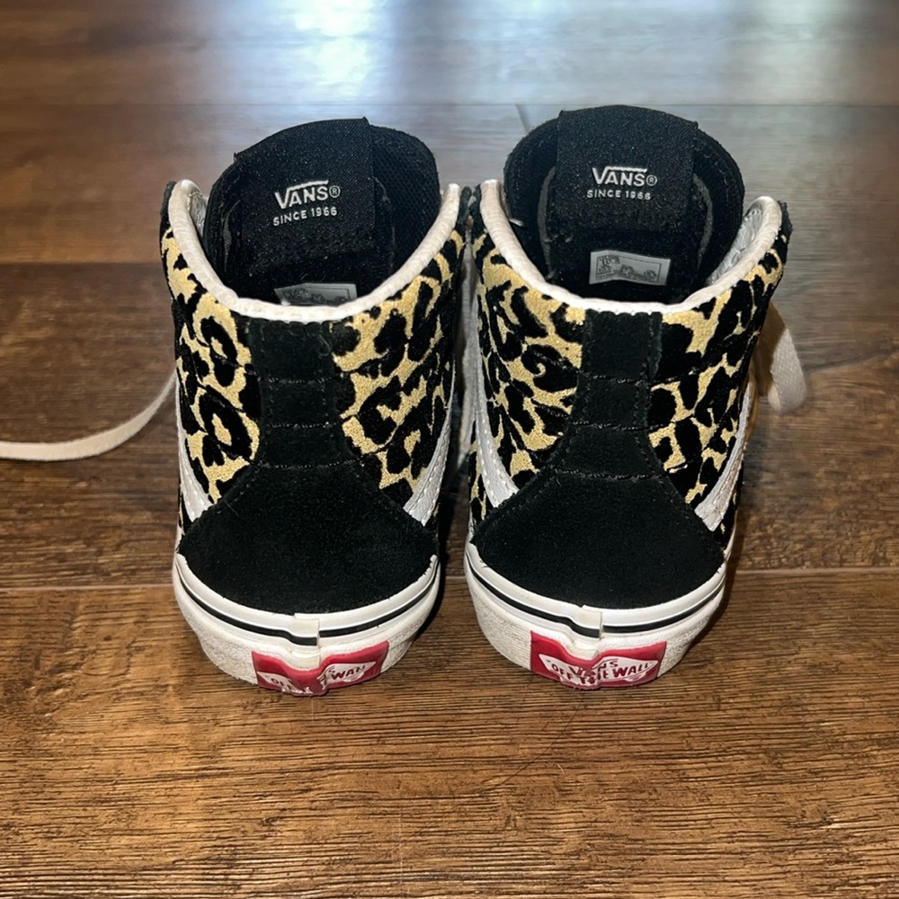 Leopard Hightop Vans - Toddler 10.5